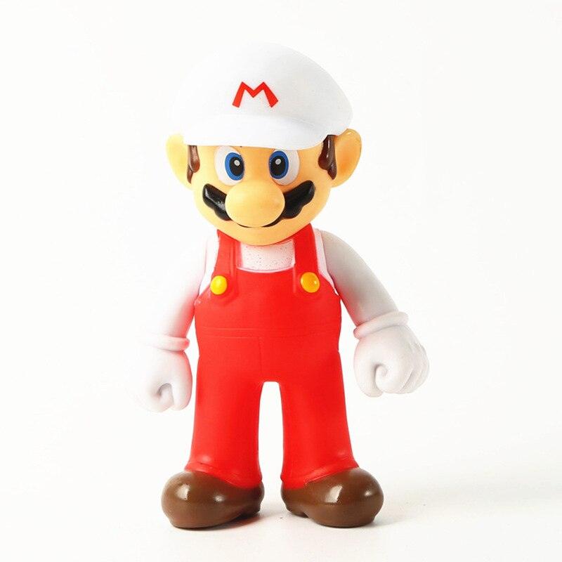 Kit 2 Figuras Pvc 12cm Mario E Luigi - Super Mario Bros